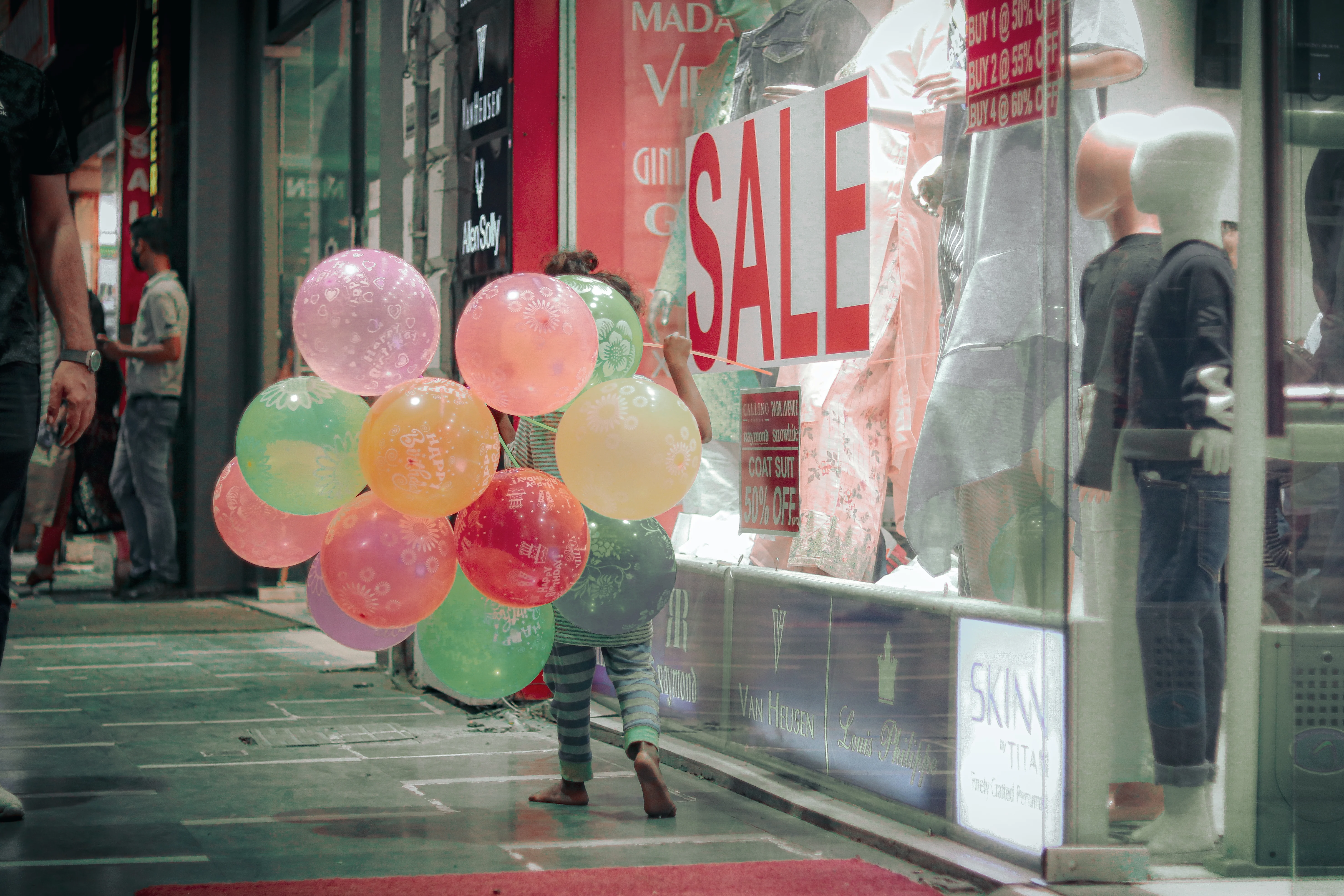 The Girl with the Balloons